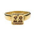 Gold Marriage Ring, Gold, Byzantine